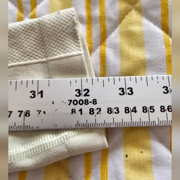 Gymshark Flex Women’s Leggings Low Rise Seamless Light Yellow Green Size Medium - Picture 5 of 7